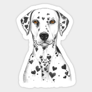 Dalmatian Sticker